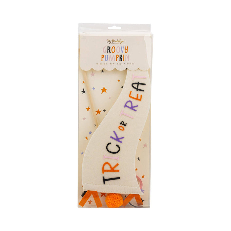 My Mind’s Eye - GVP1215 - Trick or Treat Felt Pennant