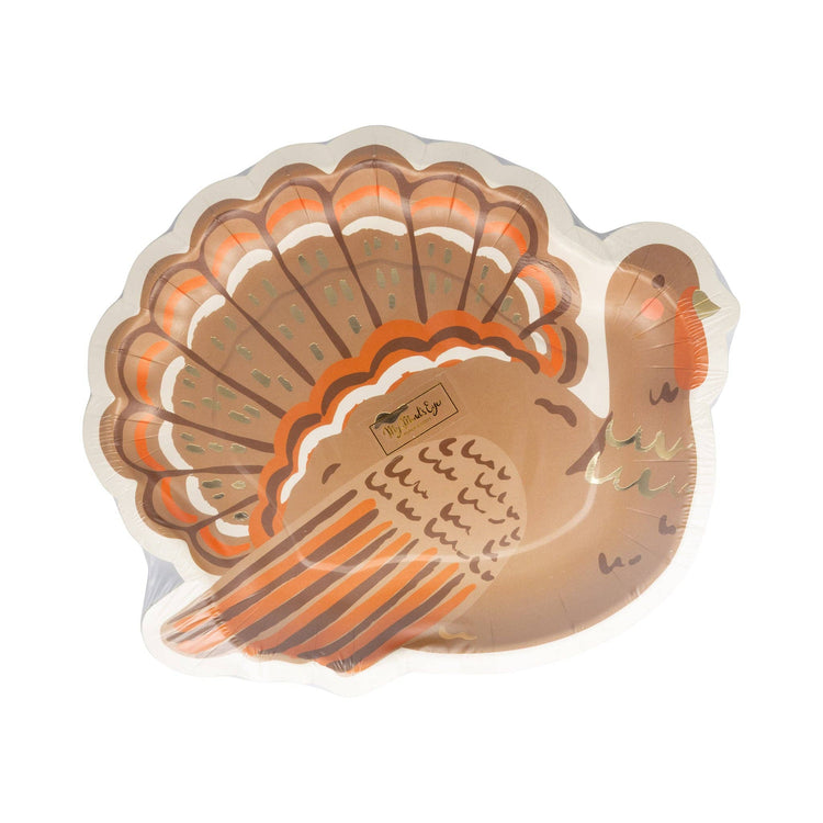 My Mind’s Eye - THK1240 - Turkey Shaped Plate - 10"