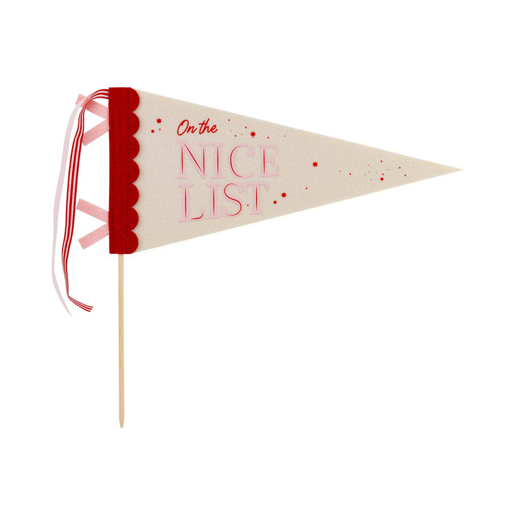 My Mind’s Eye - PLHB169 - Naughty Nice Felt Pennant Banners