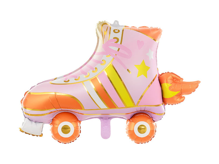 PartyDeco - Foil Balloon - Roller Skate, 74x51 cm