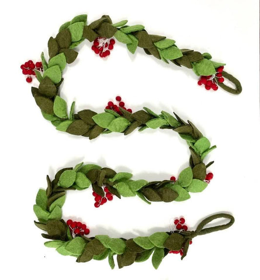 The Winding Road - Garland - Mistletoe - Christmas Decor