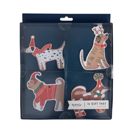 My Mind’s Eye - PLGT153 - Christmas Dogs Tag Set