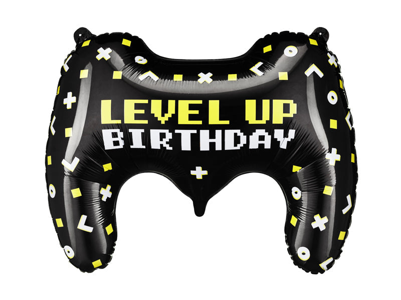 PartyDeco - Foil Balloon - Gamepad, 75x52 cm