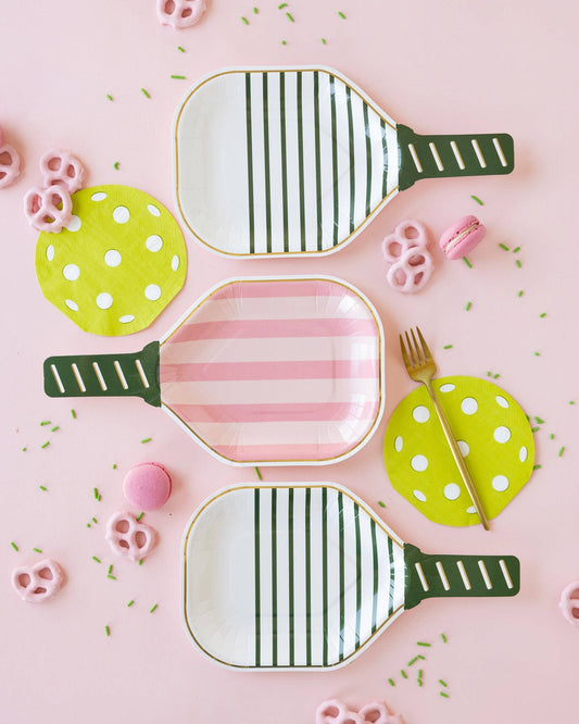 My Mind’s Eye - PCK1043 - White Paddle Shaped Paper Plate