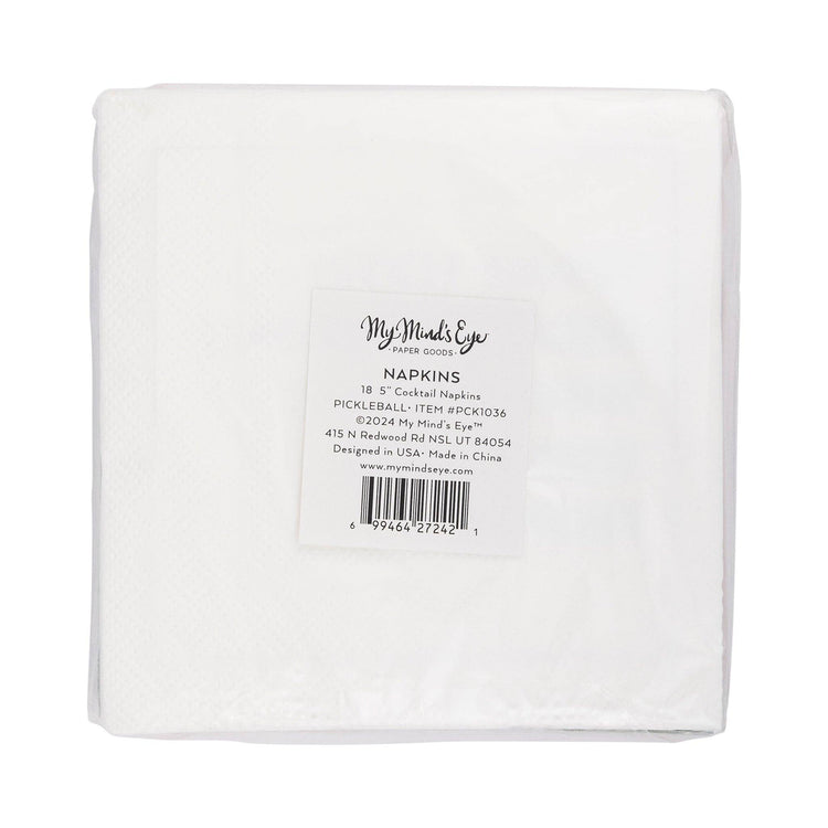 My Mind’s Eye - PCK1036 - Pickleball Sayings Paper Cocktail Napkin Set
