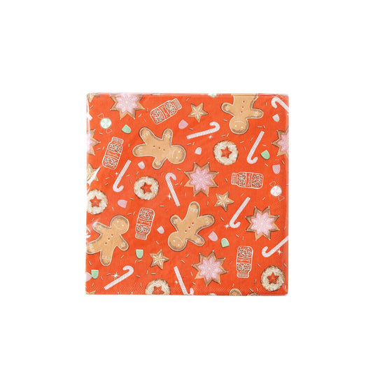 My Mind’s Eye - PLTS383U - Red Sprinkle Cookies Paper Luncheon Napkin