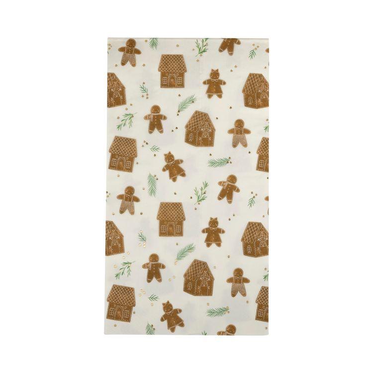 My Mind’s Eye - GBD1136 - Whimsy Gingerbread Dinner Napkin
