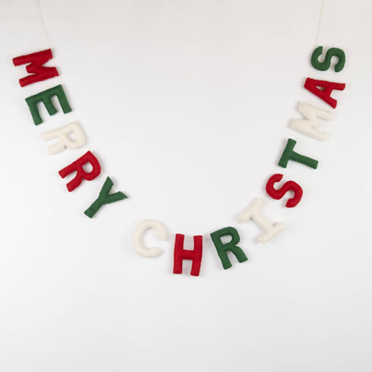 The Winding Road - Garland - Merry Christmas - NEW