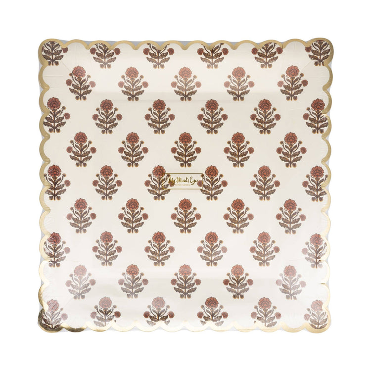 My Mind’s Eye - GVT1240 - Give Thanks Floral 90" Paper Plate