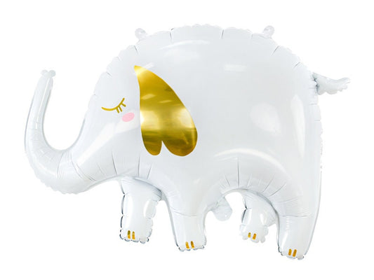 Elephant Balloon, 26" Mylar Elephant Balloon, Can Be Inflated With or Without Helium