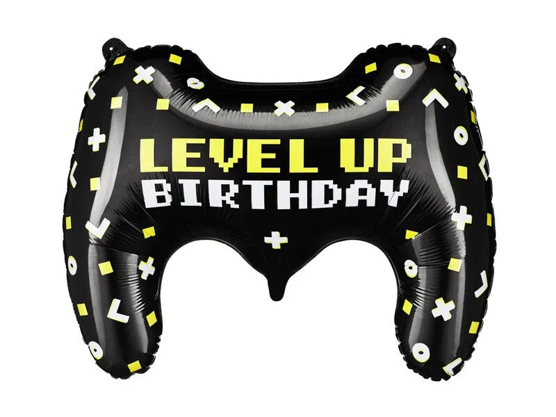 PartyDeco - Foil Balloon - Gamepad, 75x52 cm