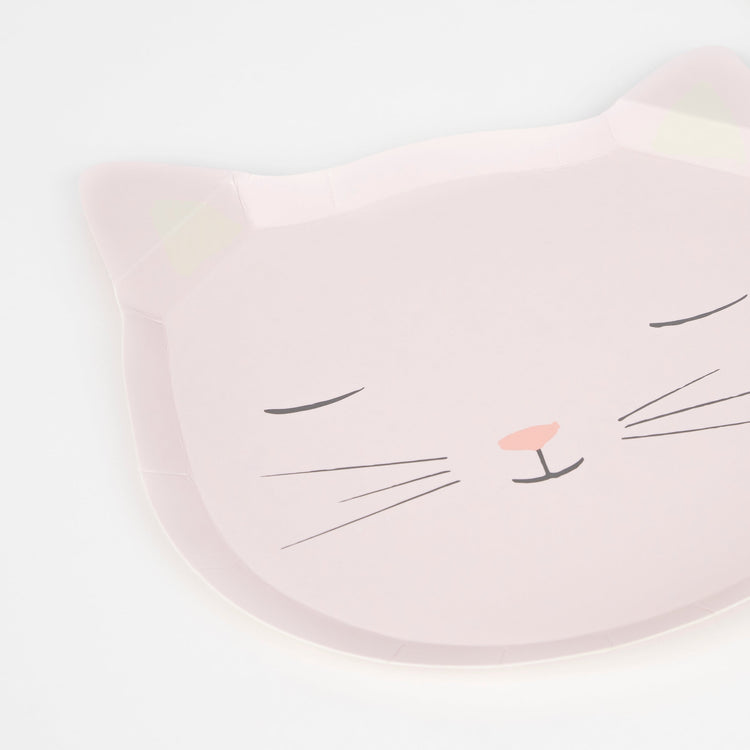 Cute Kitten Plates