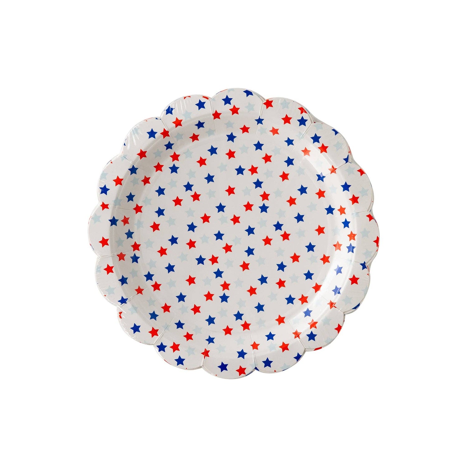 My Mind’s Eye - PLTS365M-MME - Scattered Stars Paper Plate - Cohasset Party Supply