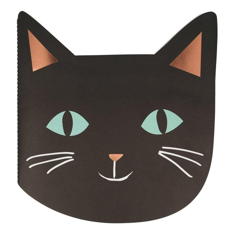 Black Cat Halloween Sticker and Coloring Book, Meri Meri Halloween Sticker and Sketch Book, Great Halloween Gift for Kids! - Cohasset Party Supply